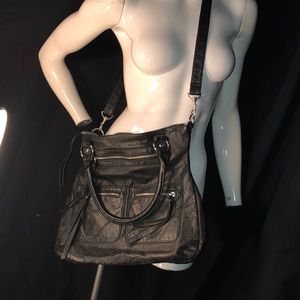 Ladys black leather purse 🖤